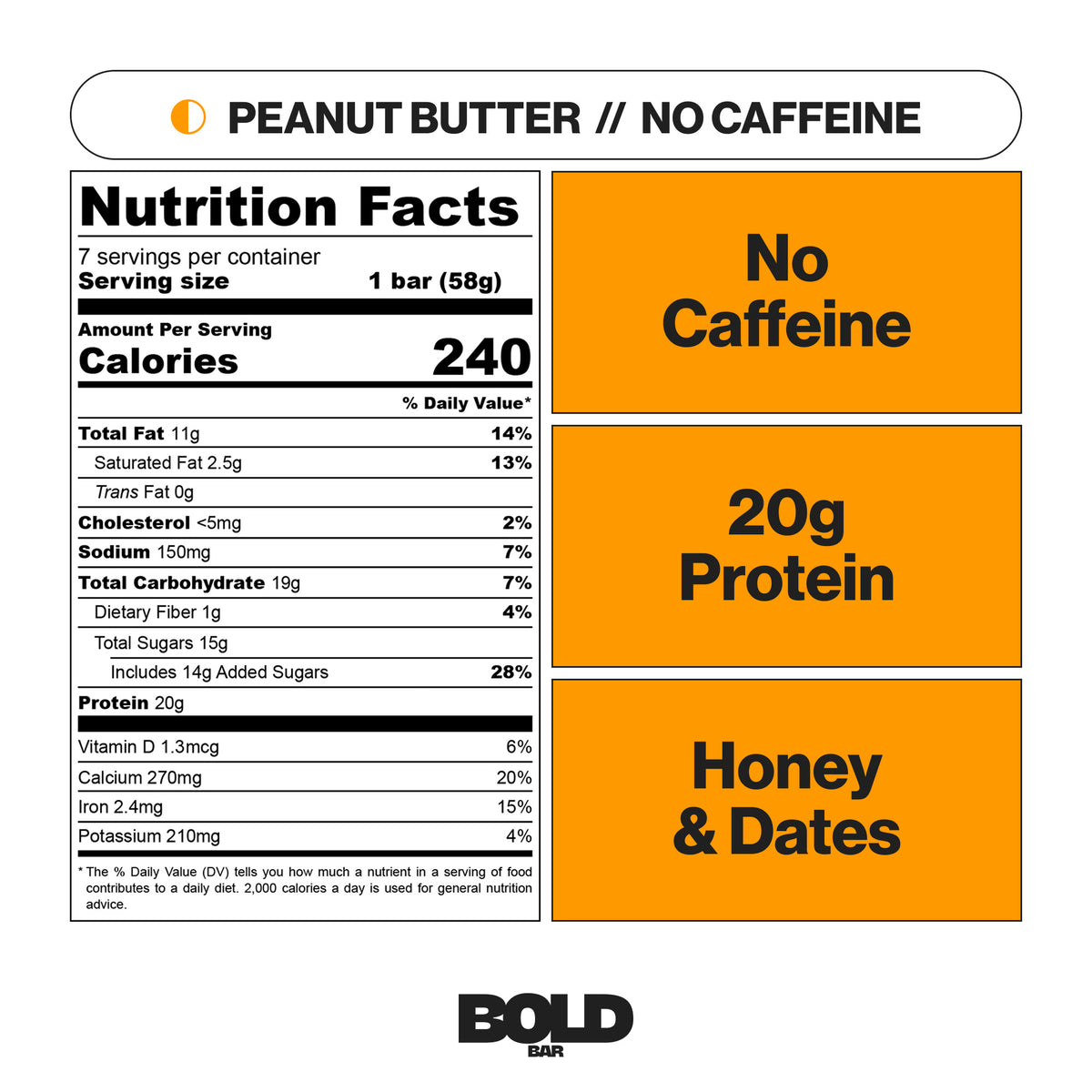 PEANUT BUTTER - NO CAF